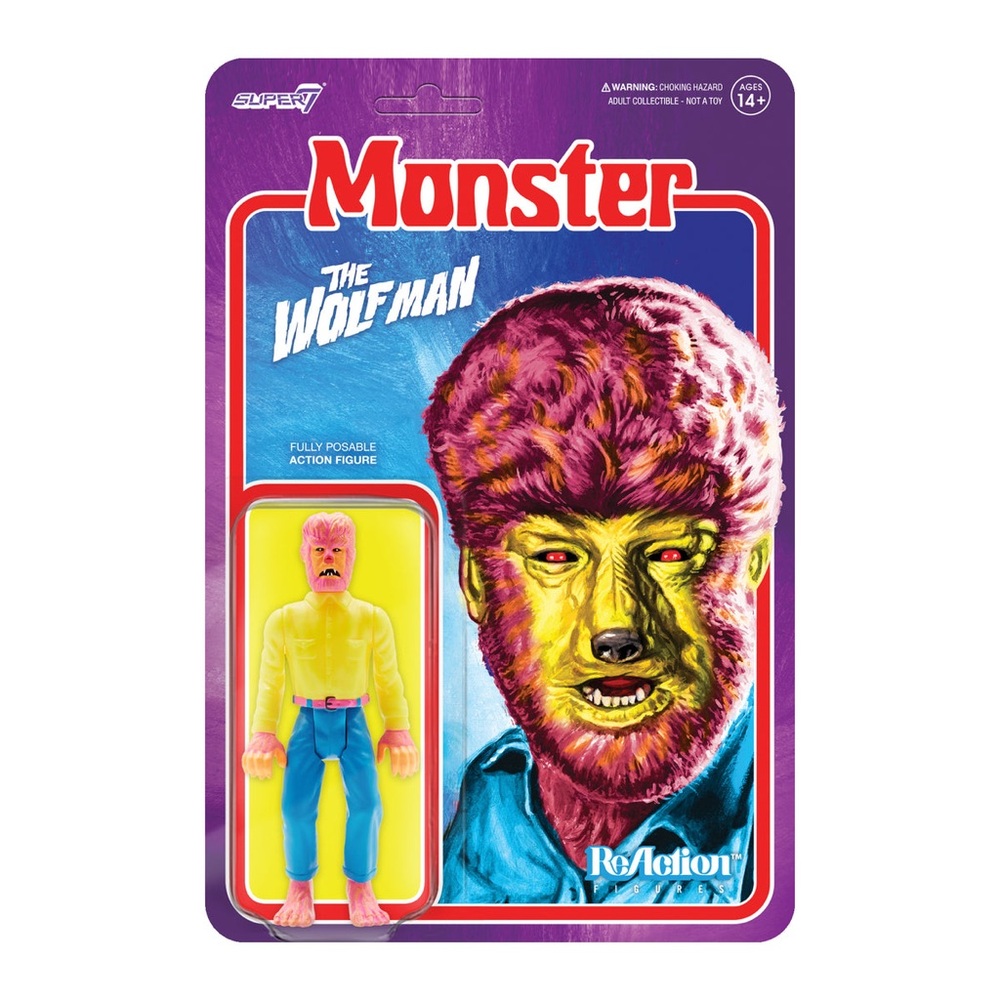 Super7 Monster The Wolfman Action Figure